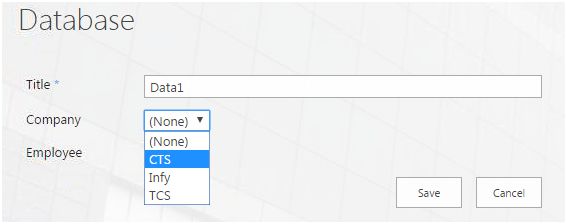 select Company as CTS
